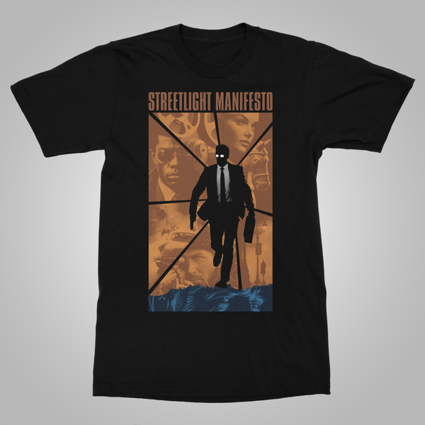 Streetlight Manifesto "20 Years Numb Tour" T-Shirt (Black)