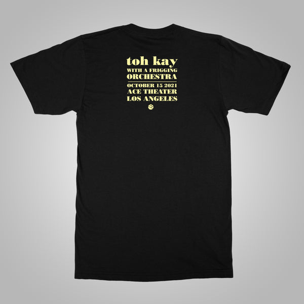 Toh Kay "Tohkestra LA 2021" T-Shirt (Black) *Size S & M Only*