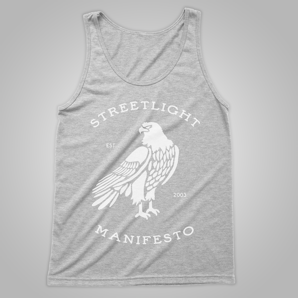 Streetlight Manifesto "Eagle" Tank (Heather Grey) *Size XL Only*