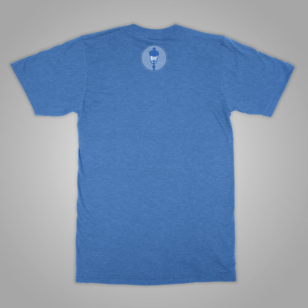 Streetlight Manifesto "Thinline" T-Shirt (Heather Light Blue) *Size XS Only*