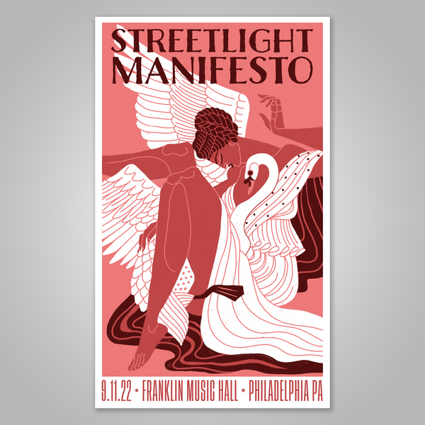 Streetlight Manifesto "The Calm Before the Chaos Tour PHILADELPHIA" Screen Print Poster (2022)