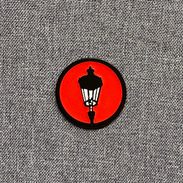 Streetlight Manifesto "Streetlamp Classic" Enamel Pin (1") Black Border