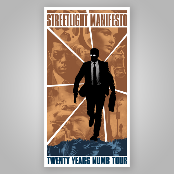 Streetlight Manifesto "20 Years Numb Tour" Flag (2023)