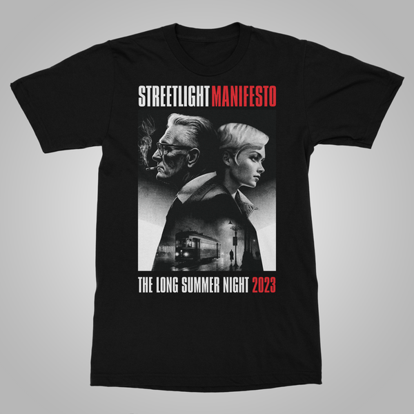 Streetlight Manifesto "The Long Summer Night" T-Shirt (Black)