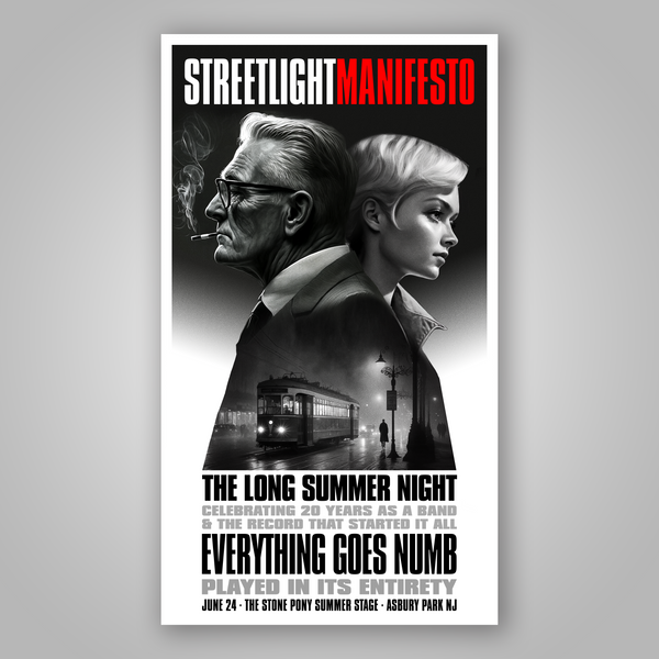 Streetlight Manifesto "The Long Summer Night" Offset Poster (2023)