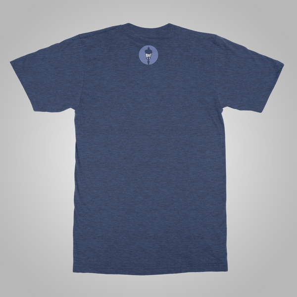 Streetlight Manifesto "Boxing Rabbits" T-Shirt (Heather Navy)