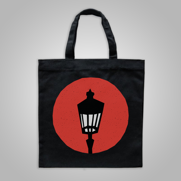 Streetlight Manifesto "Stacked Logo" Tote Bag (Black) *Limited Quantities Available*