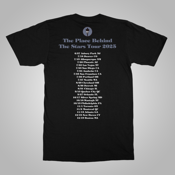 Streetlight Manifesto "The Place Behind the Stars Tour" T-Shirt (Black) *Limited Quantities and Sizes Available*