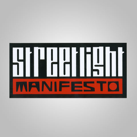 Streetlight Manifesto "SUPER Logo" Sticker