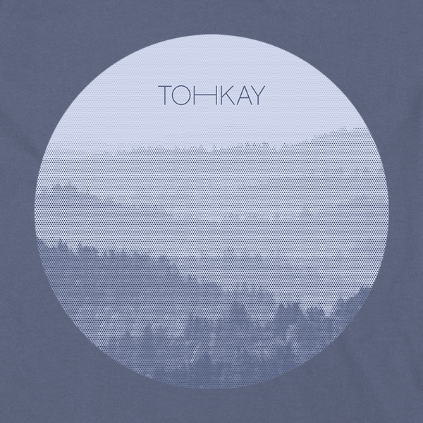 Toh Kay "Forest" Pullover Hoodie (Blue) SOLD OUT