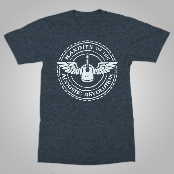 B.O.T.A.R. "Round Logo" T-Shirt (Heather Navy) *Size XS Only*