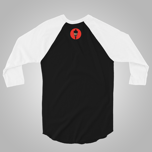 Streetlight Manifesto "Knight Baseball" T-Shirt (Black & White) **Size M Only**