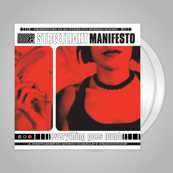 Streetlight Manifesto "Everything Goes Numb" WHITE VINYL Double LP (Independent Release)