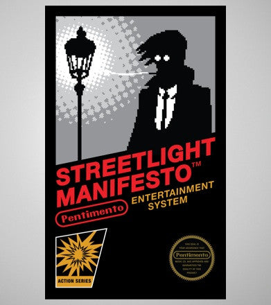 Streetlight Manifesto "Nintendo Silhouette" Poster