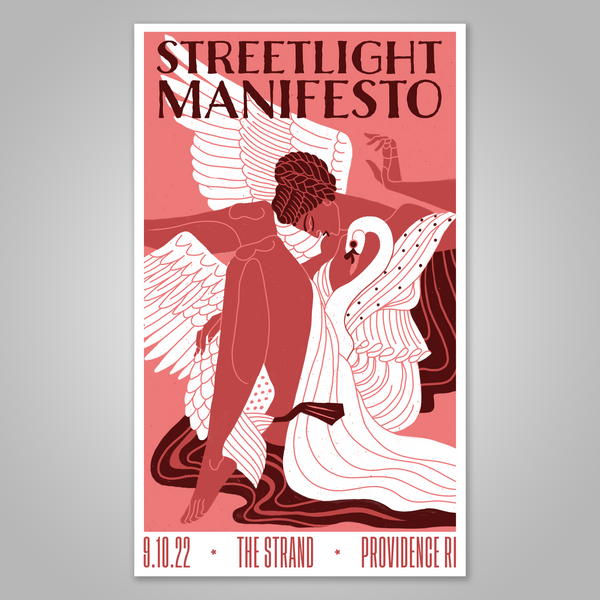 Streetlight Manifesto "The Calm Before the Chaos Tour PROVIDENCE" Screen Print Poster (2022)